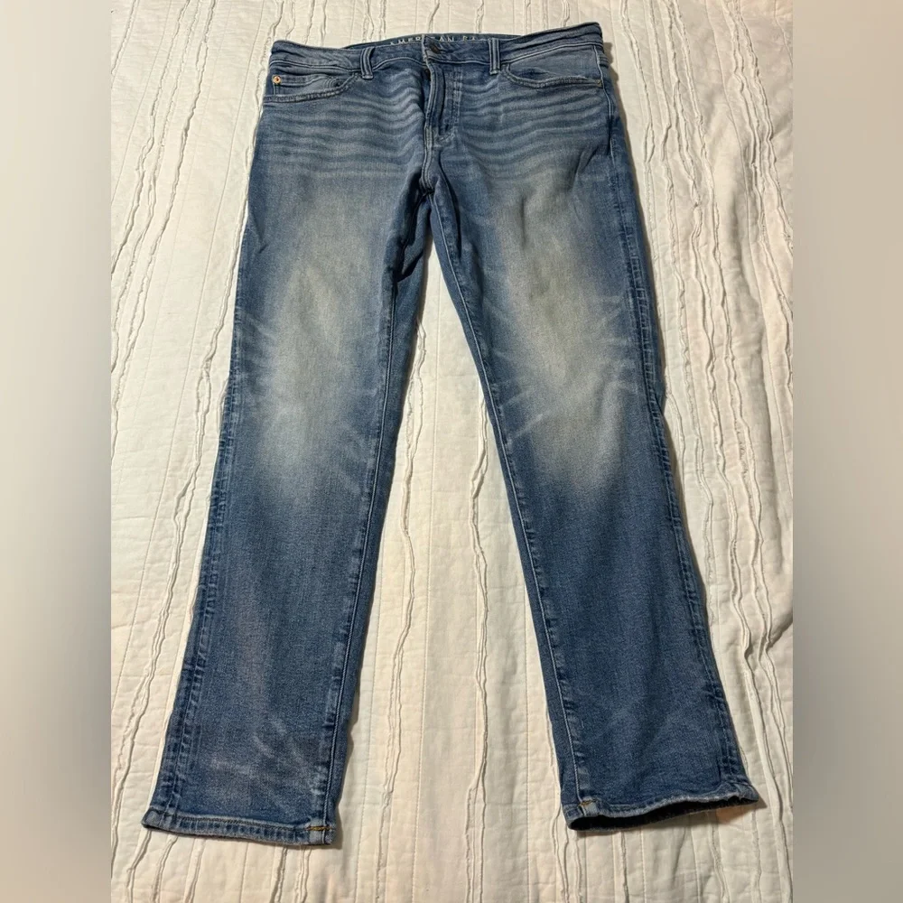 American Eagle Outfitters Men's Blue Jeans 36/30